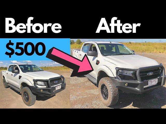 Ford Ranger PX to PX3 Facelift Conversion for $500, T6 to T7