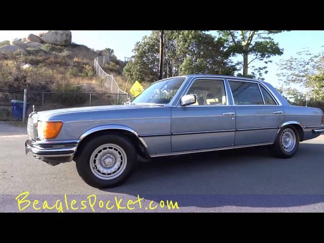 Mercedes Benz 6.9 450SEL W116 S Class 98,000 Orig Mi Saloon Hydraulic Euro Grey Market 2 Restore