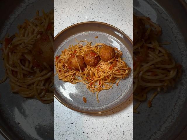 Ramadan day 9: Pasta meatballs X Brussel sprouts #iftarrecipe #pastarecipe #pastaandmeatballs