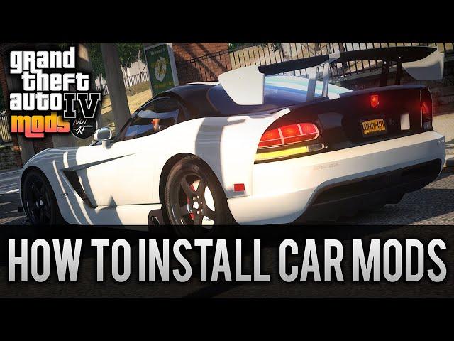 How To Install Car Mods in GTA IV (2024 - GTA 4 Mods Tutorial)