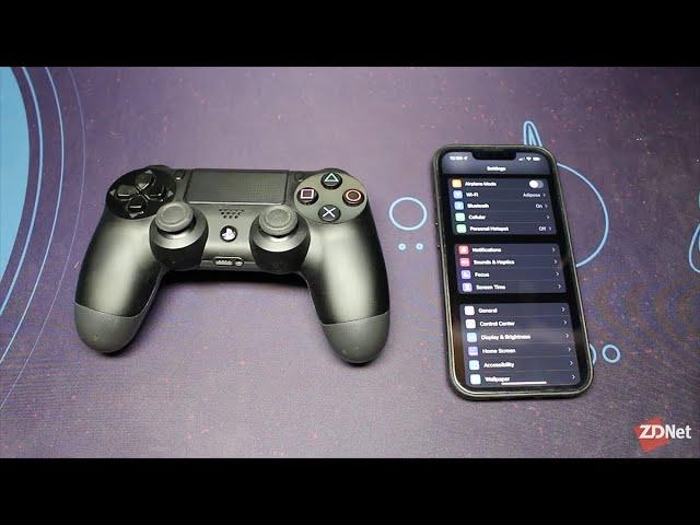 How to connect a PlayStation 4 controller to your iPhone