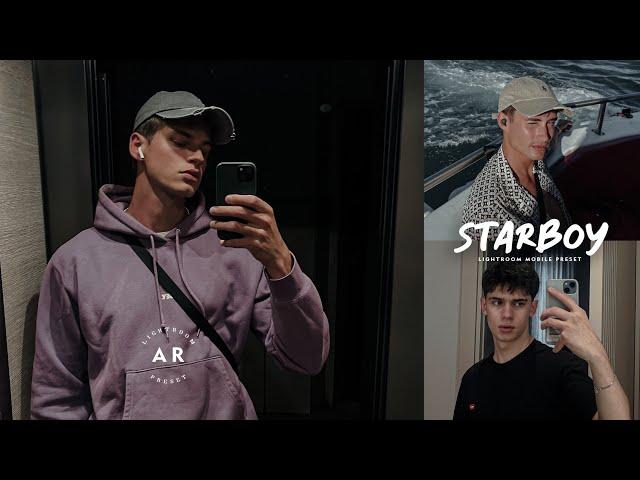 Starboy Preset - Free Lightroom Mobile Presets | Black Preset | Noir Preset