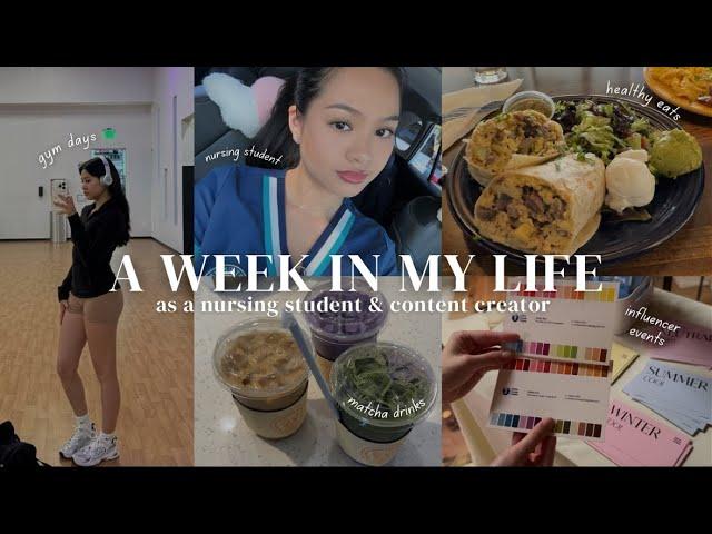 Week in My Life | Nursing Student & Influencer at 20 y/o