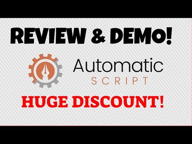 Automatic Script Review [SECRET DISCOUNT] Down To Earth Review Of Brad Callen's Automatic Script!