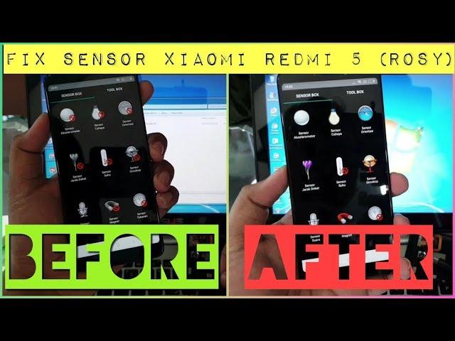 TUTORIAL FIX SENSOR REDMI 5 (ROSY) MODEL: MDG1 INDONESIA ONE CLICK TANPA FLASH VIA CMD