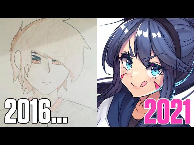 My ART Progress in 6 YEARS!? - 2016 to 2021 // 100K SUBSCRIBER SPECIAL