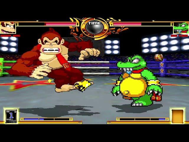 NICK54222 MUGEN: Donkey Kong VS King K. Rool