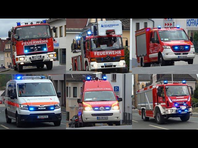  [Brand in Schule] Feuerwehr Großeinsatz in Naila 