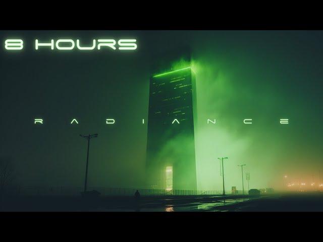 RADIANCE [8 HOURS] - Blade Runner Ambience: Calming Cyberpunk Music for Deep Focus & Sleep (NO ADS)