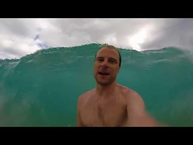 Unexpected wave at Big Beach, Maui