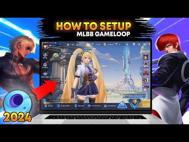 How to Set Up Gameloop to Play MOBILE LEGENDS on PC | How To Play MOBILE LEGENDS on PC GAMELOOP