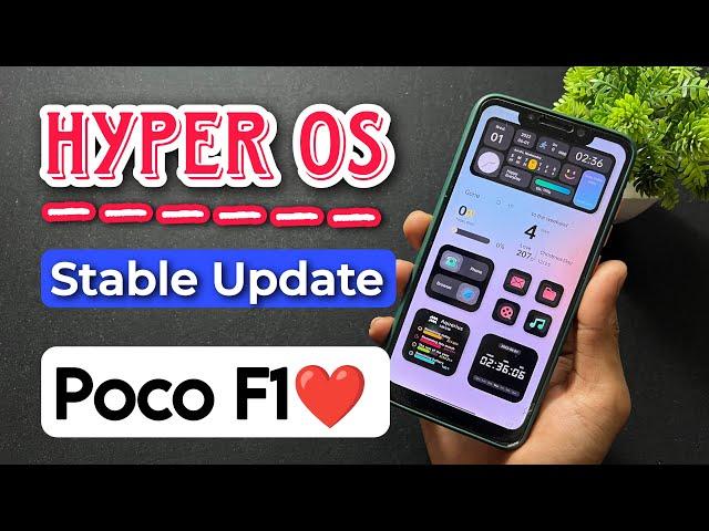 HyperOS For Poco F1. Install Hyper OS Stable Android 13 Rom On Poco F1. HyperOS v1.0.2.0 Review