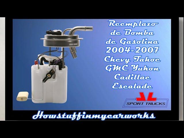 Como Cambiar la Bomba de Gasolina en 2004 al 2007 Chevy Tahoe, GMC Yukon, Cadillac Escalade