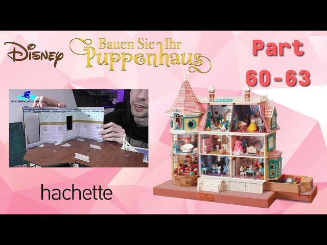 Hachette Bau dein Disney Puppenhaus Part 60 - 63 - Decke des Wohnzimmers und Start des Badezimmers!