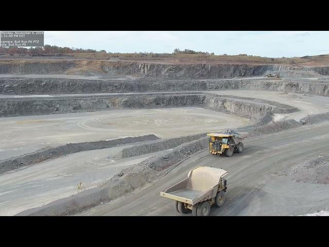 Caterpillar 777 Autonomous Truck at Luck Stone