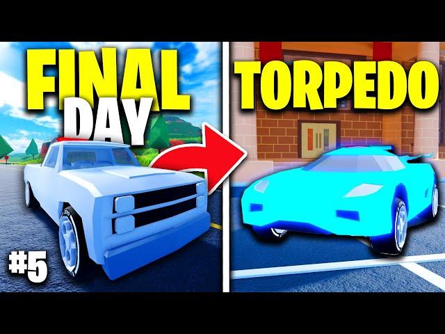 Jailbreak Trading Pick Up Truck To Torpedo Challenge FINAL DAY (Roblox)