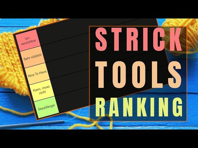 Ich habe die besten Stricktools bewertet - RANKING Strickzubehör