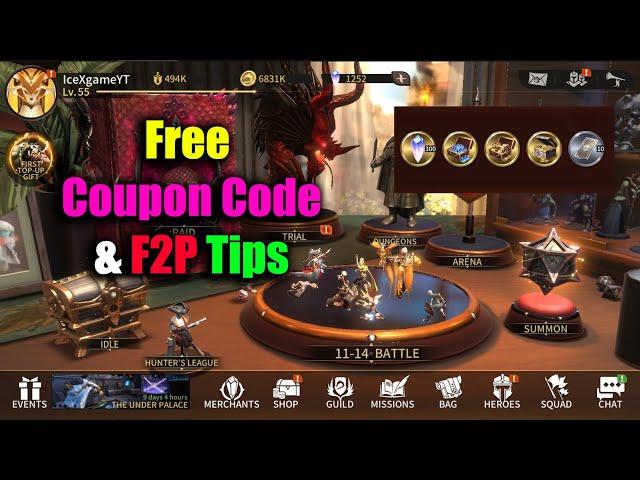 Magnum Quest Free Coupon Code & Free to Play Tips