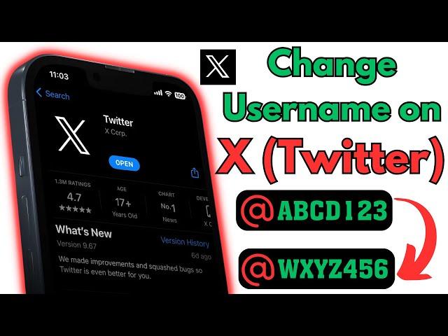 How to Change Twitter Username | How to Change X Username