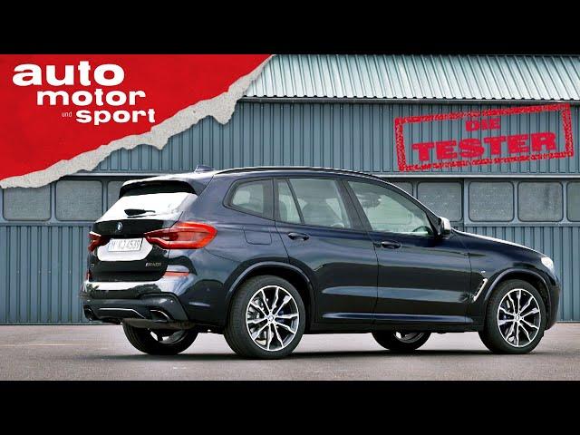 BMW X3 M40i: So schnell ging´s noch nie zur Kita!  - Test/Review | auto motor und sport