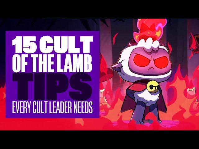 15 Cult Of The Lamb Tips Every Cult Leader Needs! - HOW TO BEST PLEASE THE CHAINED ONE