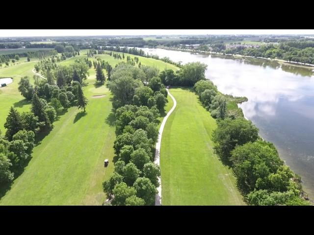 Portage Golf Club  #17 flyby