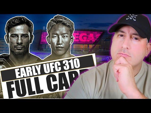 UFC 310: Pantoja vs. Asakura FULL CARD Predictions and Bets