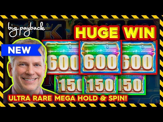 RARE MEGA FREE GAMES for HUGE WIN on Aqua Dynasty Jade Mermaid Slots!