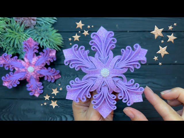 ️ Christmas Snowflakes ️ Christmas Decorations Craft Ideas 2023