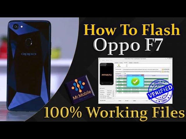 How To Full Flash Oppo F7 CPH1819  Firmware Dead Boot Repair Hang Fix Without Device