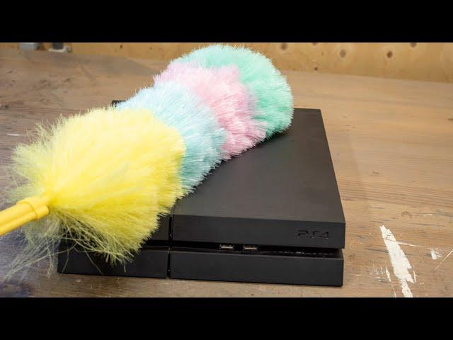 PlayStation 4 model CUH-1200 cleaning tutorial.