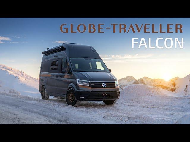 Globe-Traveller Falcon 2XS 2023, VW Crafter, fully winterised.