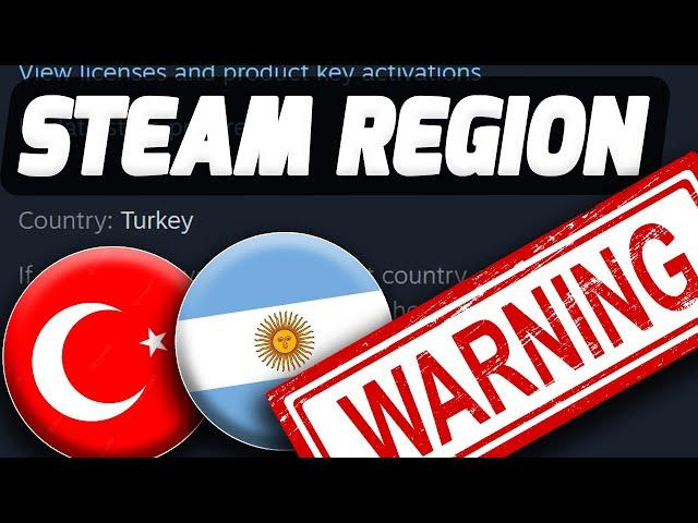 If You Changed your Steam Region DO NOT Buy Games [05/27]