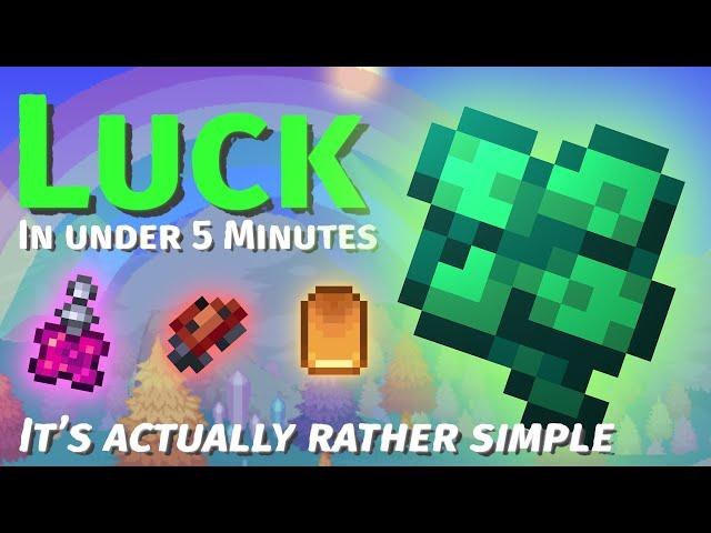 Terraria Luck Explained in Under 5 Minutes! (It’s a Stat)