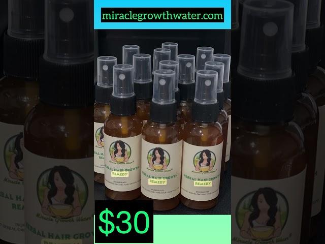 Hair Growth Remedy Leave In Spray #grownaturalhairfast