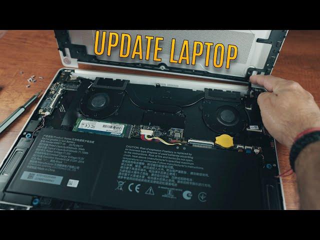 How to upgrade laptop ssd - Infinix Zero book Core i5 inside look