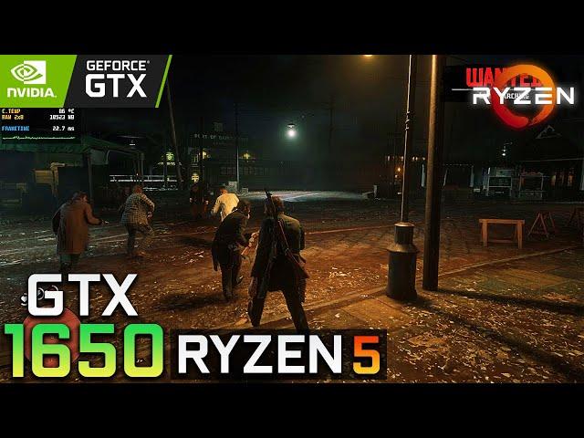 Red Dead Redemption 2 FSR 2.0 | GTX 1650 | Asus TUF Gaming FX505DT | Benchmark Gameplay