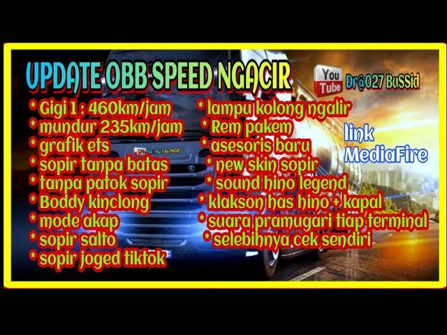 New OBB SPEED NGACIR