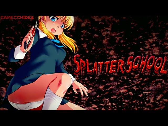 SPLATTER SCHOOL - A YOUNG GIRL, ARMED WITH A DISPOSABLE KNIFE, GOES TO DESTROY MONSTERS - GamePlay 1