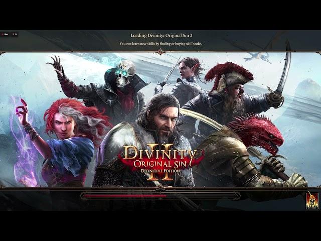 Divinity Original Sin 2 Full Playthrough Part 1 - Inside Fort Joy