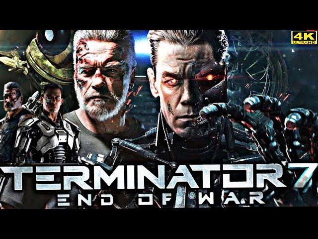 Terminator 7 End Of War (2025) Movie || Arnold Schwarzenegger | Nick Kennedy |Review Updates & Facts