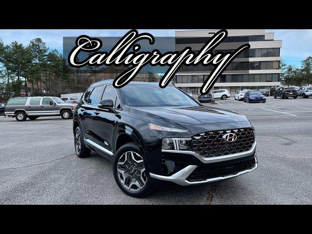 2021 Hyundai Santa Fe Calligraphy: Your luxury alternative