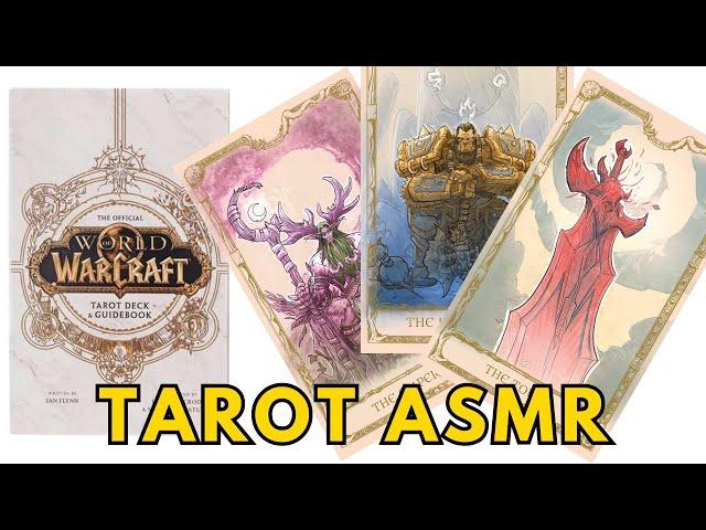 World of Warcraft Tarot Deck Unboxing! | ASMR | No Talking Card Sounds