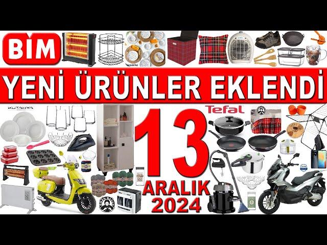 BİM YENİ EKLENEN ÜRÜNLERLE 13 ARALIK 2024 KATALOĞU | ÇEYİZLİK MUTFAK | BİM BU CUMA | BİM AKTÜEL