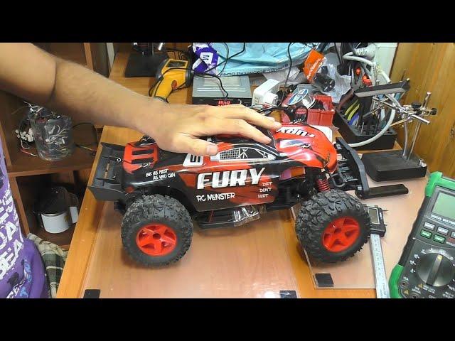 RC ВНЕДОРОЖНИК MONSTER FURY | Не реагирует на пульт / Привожу в порядок батарею