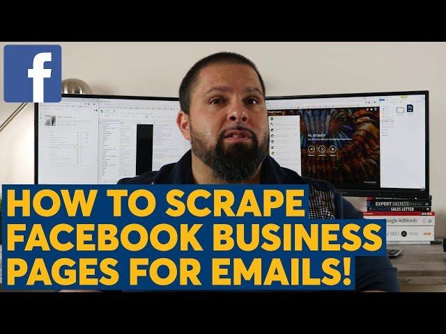 How To Scrape Facebook Business Pages For Emails with ScrapeBox