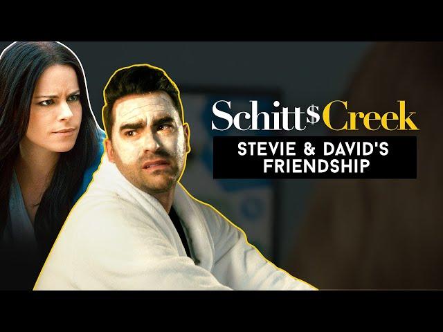 Stevie & David's Friendship Timeline - Schitt's Creek