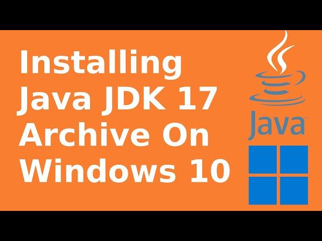 How to install JDK 17 Zip Archive File in Windows 10/11 | Oracle JDK 17 | JAVA 17