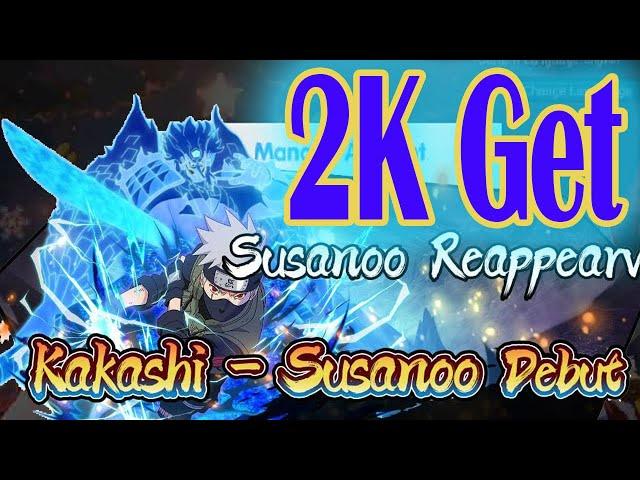 2K GET Kakashi Susanoo (CODE REDEEM) - Ultimate Fight:Survival