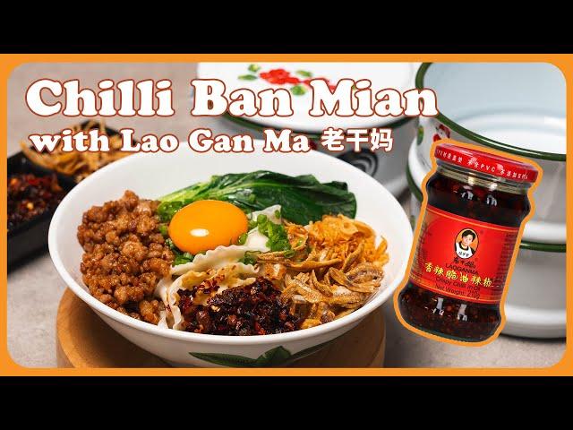 Chili Ban Mian BUT Knife-Cut Noodles Version!